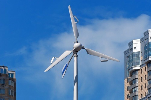 Wind turbine installation Illinois